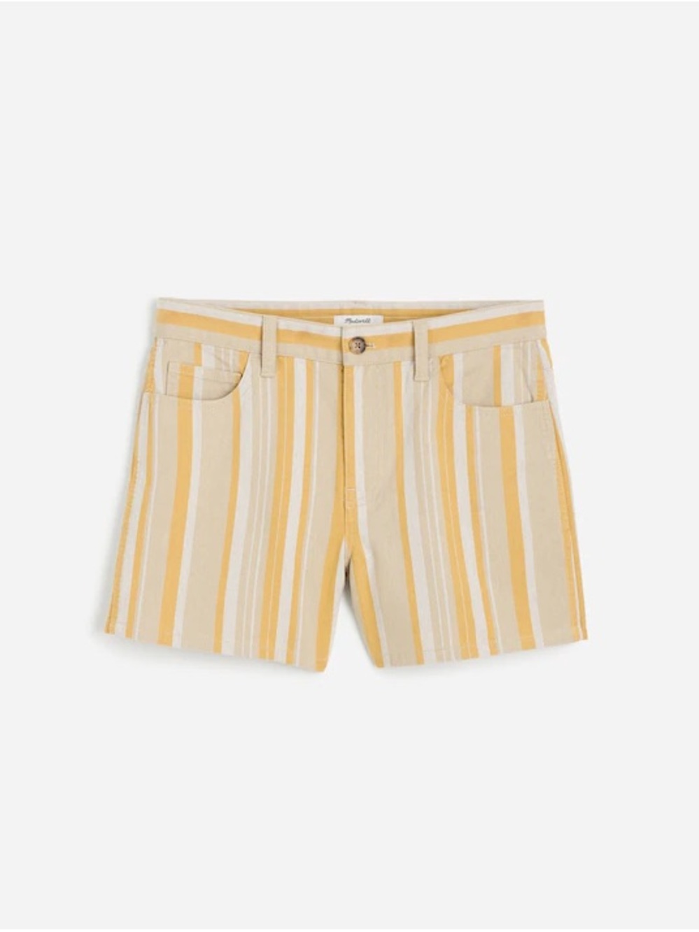 Madewell Rumpled Cotton Twill Shorts- NWT